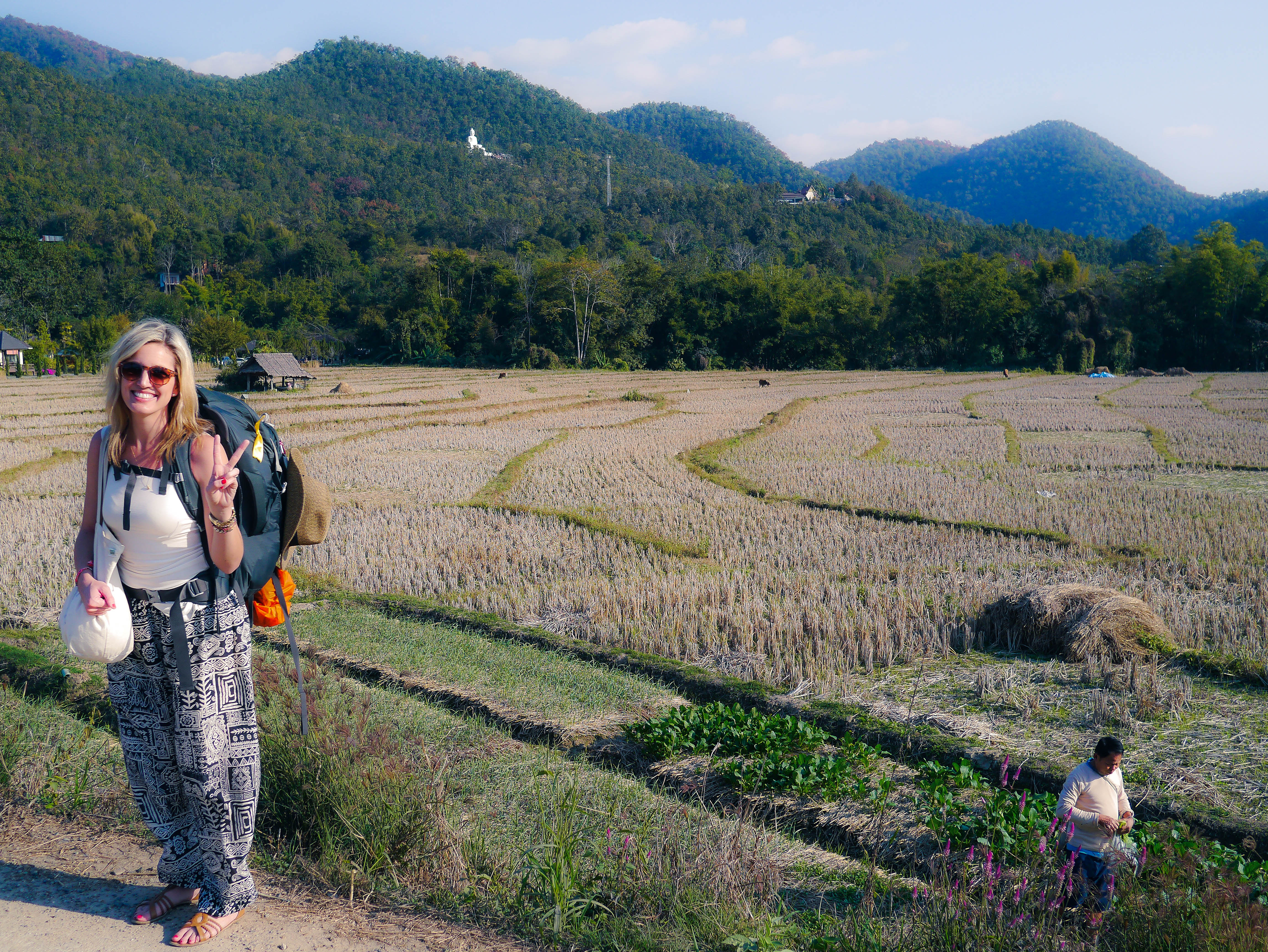 hello from hippie land thailand . the mountain town of pai 