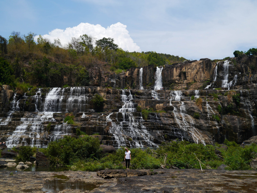 thac pongour waterfall dalat vietnam