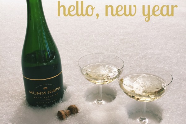new year 2015 champagne