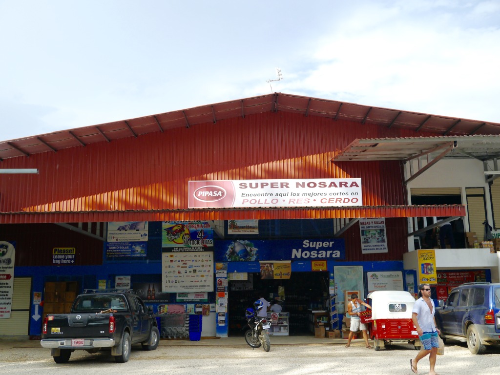 grocery store in nosara