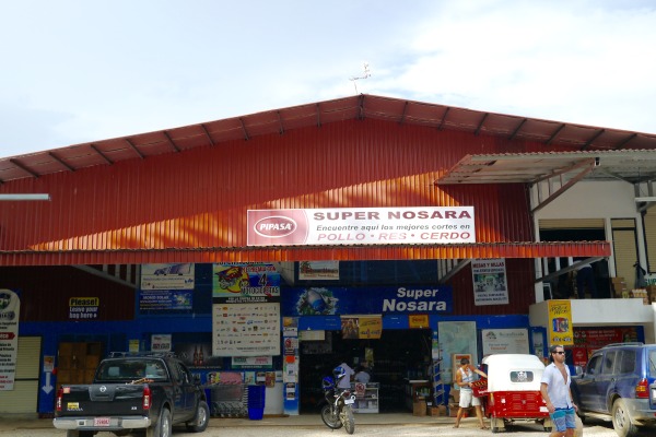 grocery store in nosara